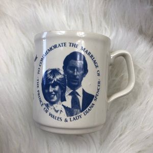 Princess Diana Royal Wedding Mug Vintage